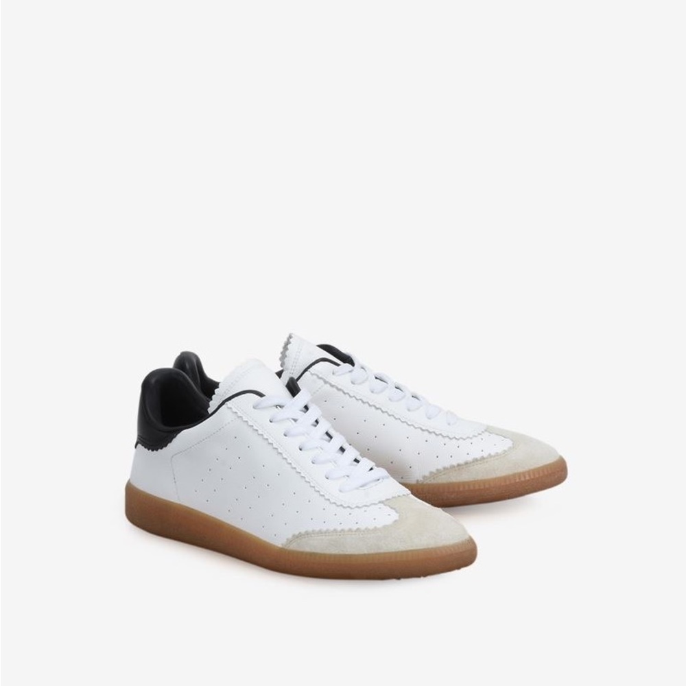 Bryce Sneaker in White- Isabel Marant